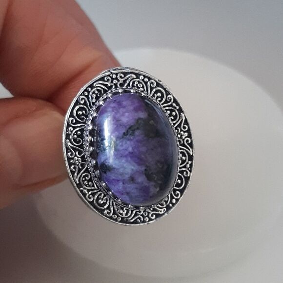 Wicked Obscura Jewelry - Chariote 7.5 Ring .925 Sterling-Silver